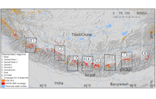 Himalaya (8 subregions) 1975-2000-2015