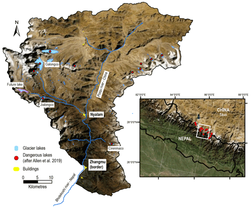 New article: Glacial lake outburst flood hazard under current and future conditions: worst-case scenarios in a transboundary Himalayan basin